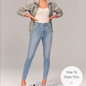Abercrombie and Fitch jeans